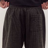 Mathir Trousers Unisex, Striped Wald Green