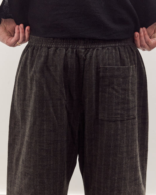 Mathir Trousers Unisex, Striped Wald Green