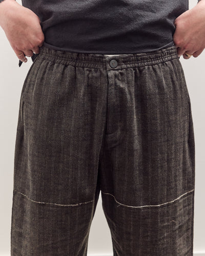 Mathir Trousers Unisex, Striped Wald Green