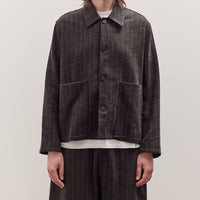 Athir Jacket Unisex, Striped Wald Green