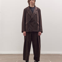 Sire Jacket Unisex, Striped Bark Brown