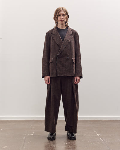 Sire Jacket Unisex, Striped Bark Brown