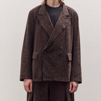 Sire Jacket Unisex, Striped Bark Brown