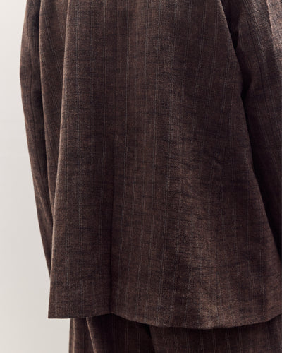 Sire Jacket Unisex, Striped Bark Brown