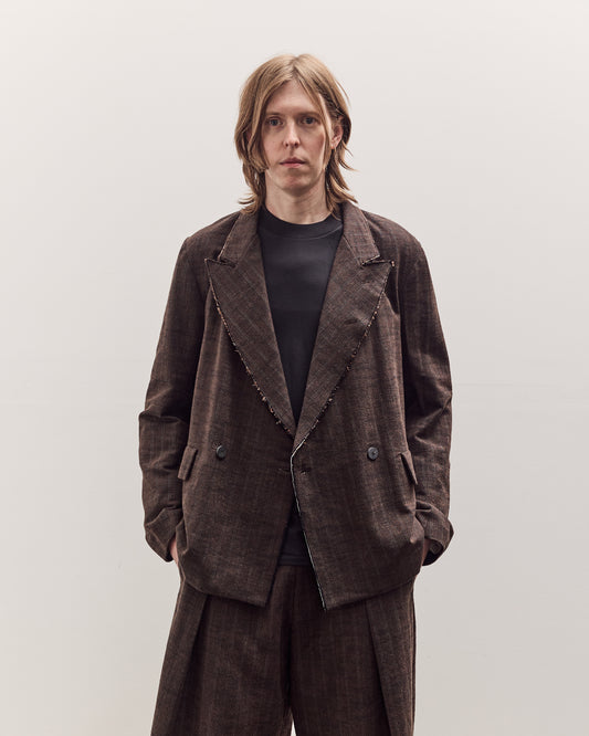 Sire Jacket Unisex, Striped Bark Brown