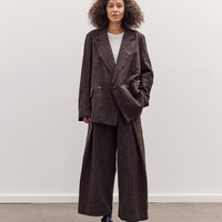 Sire Jacket, Striped Bark Brown