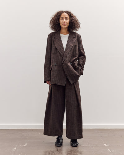 Sire Jacket, Striped Bark Brown