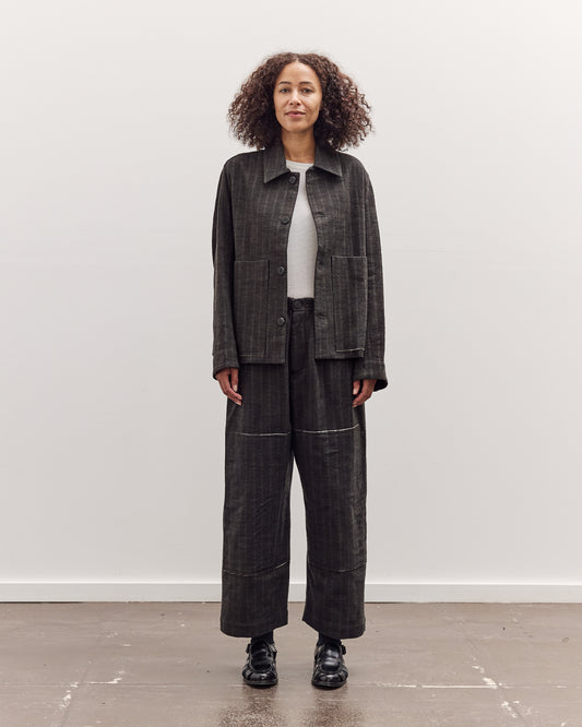 Athir Jacket, Striped Wald Green