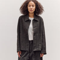 Athir Jacket, Striped Wald Green