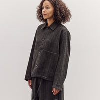Athir Jacket, Striped Wald Green