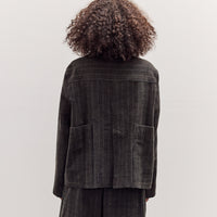 Athir Jacket, Striped Wald Green