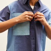 YMC Eva Shirt, Blue