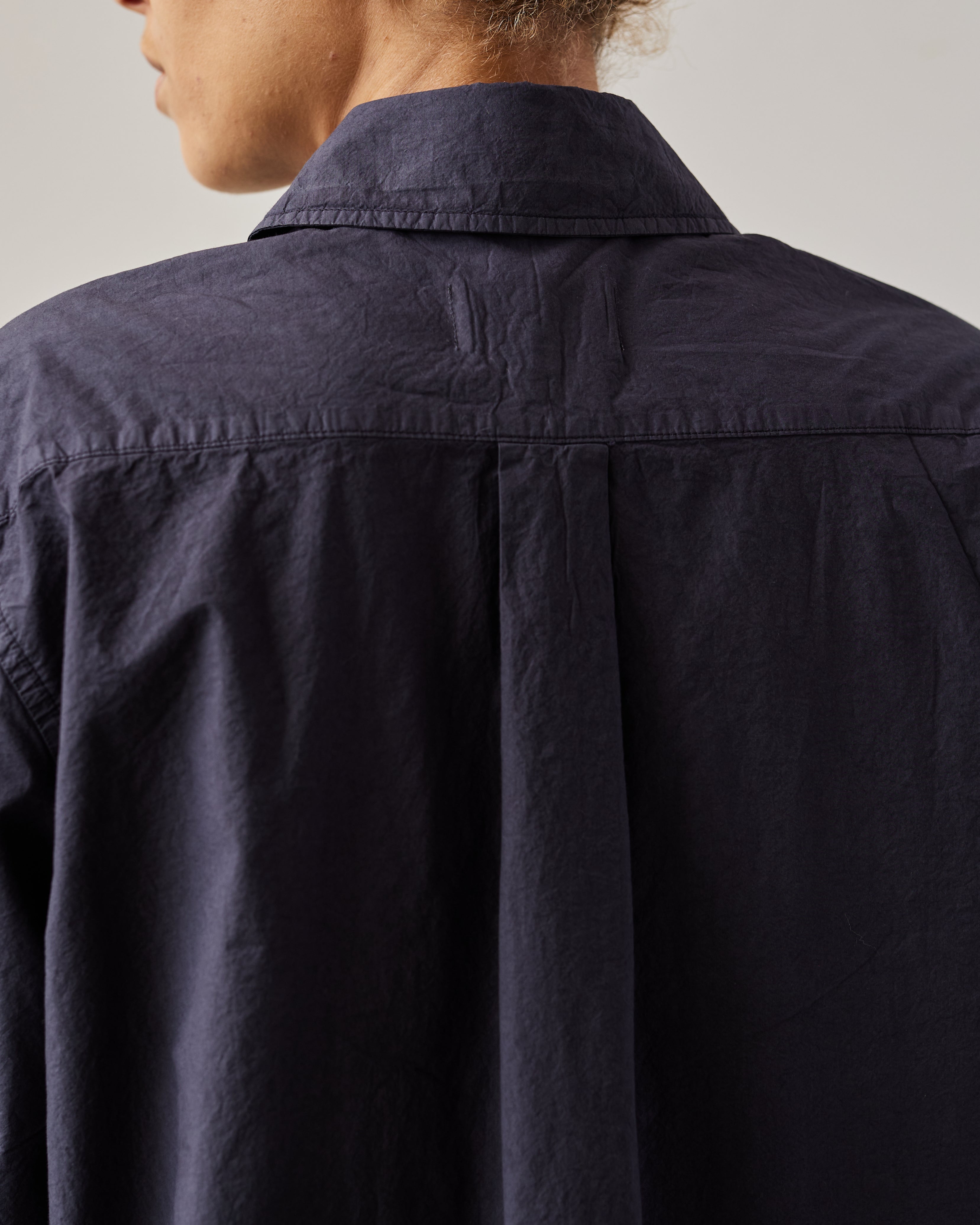 ymc★ YMC Eva Shirt, Navy – Glasswing