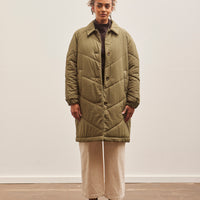 YMC Rock Wadded Coat, Olive