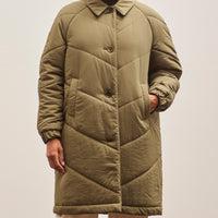 YMC Rock Wadded Coat, Olive