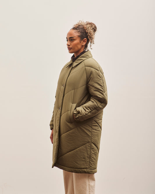 YMC Rock Wadded Coat, Olive