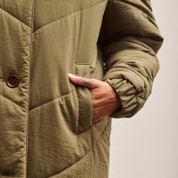 YMC Rock Wadded Coat, Olive