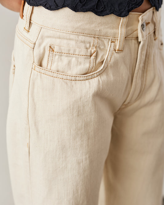 YMC Tearaway Jean, Ecru