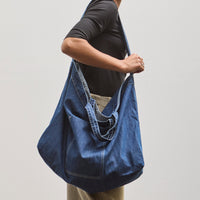 YMC Tote Bag, Washed Indigo