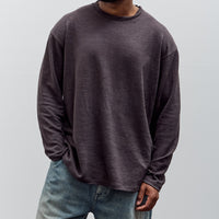 Yoko Sakamoto L/S T-Shirt, Brown
