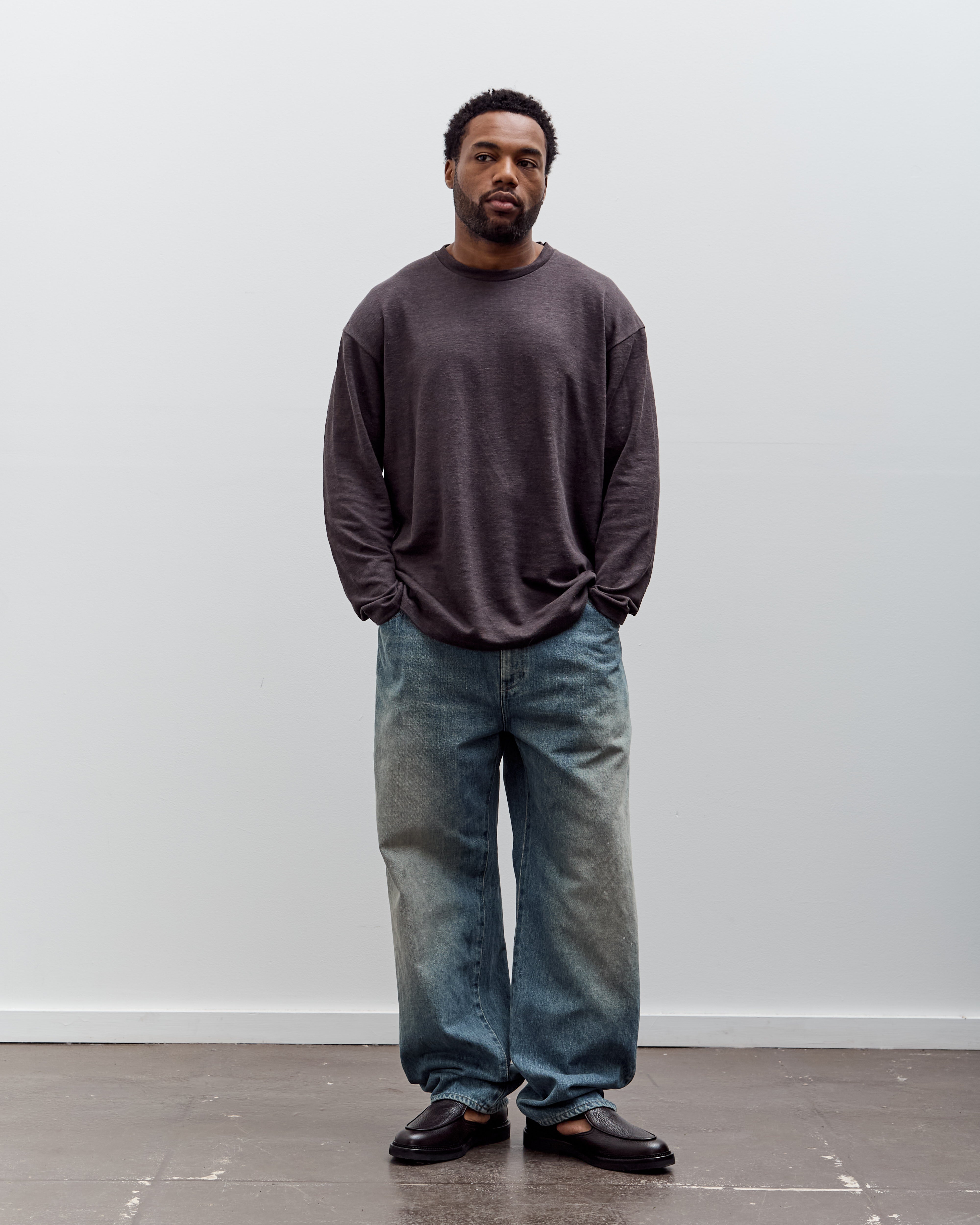 L/S T-Shirt, Brown – Glasswing
