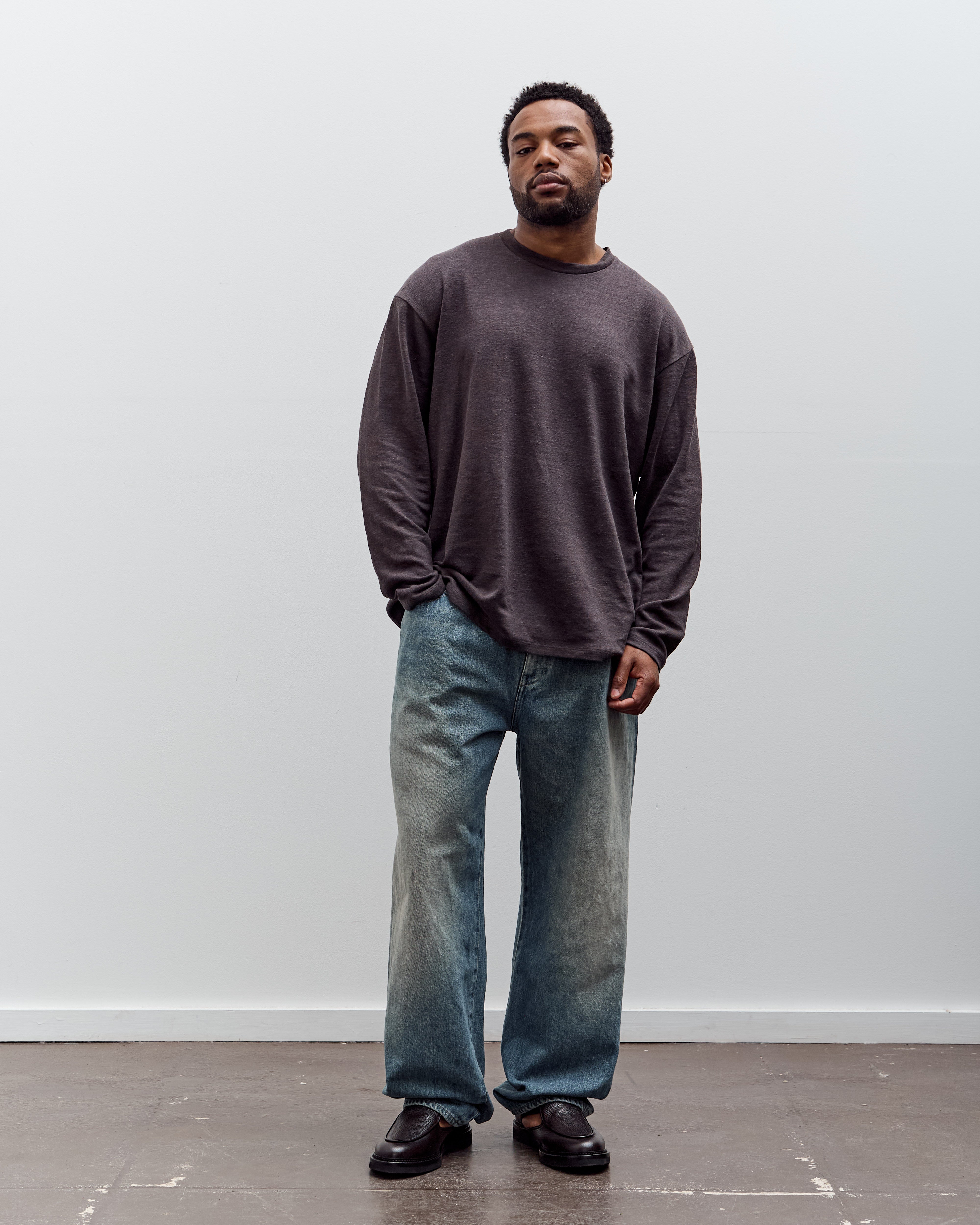 5Pocket Easy Pants, Faded Indigo – Glasswing