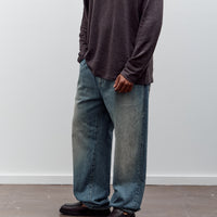 Yoko Sakamoto 5Pocket Easy Pants, Faded Indigo