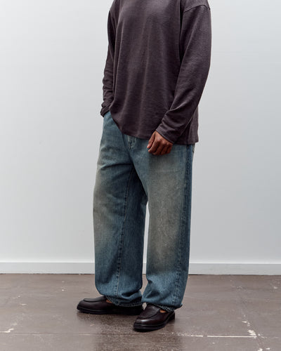 Yoko Sakamoto 5Pocket Easy Pants, Faded Indigo