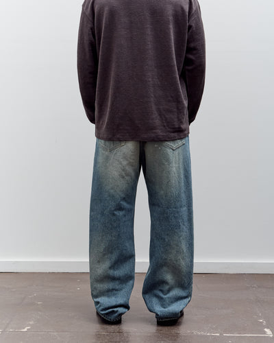 Yoko Sakamoto 5Pocket Easy Pants, Faded Indigo