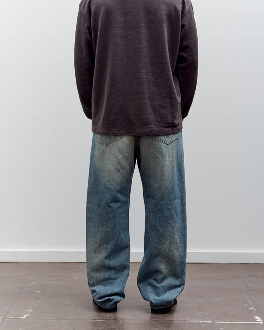 Yoko Sakamoto 5Pocket Easy Pants, Faded Indigo