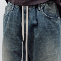 Yoko Sakamoto 5Pocket Easy Pants, Faded Indigo