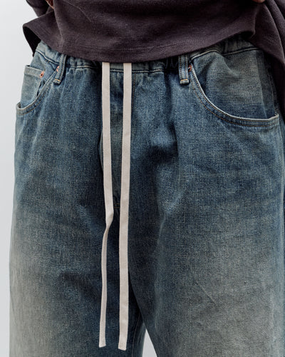 Yoko Sakamoto 5Pocket Easy Pants, Faded Indigo