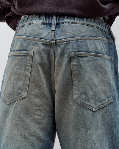 Yoko Sakamoto 5Pocket Easy Pants, Faded Indigo