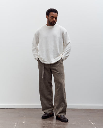 Yoko Sakamoto L/S T-Shirt, Ecru