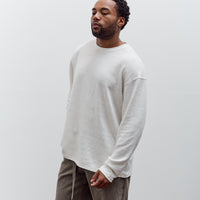 Yoko Sakamoto L/S T-Shirt, Ecru