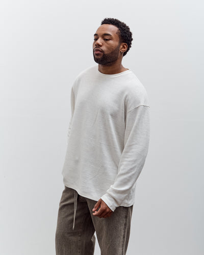 Yoko Sakamoto L/S T-Shirt, Ecru