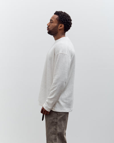 Yoko Sakamoto L/S T-Shirt, Ecru