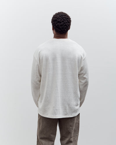 Yoko Sakamoto L/S T-Shirt, Ecru