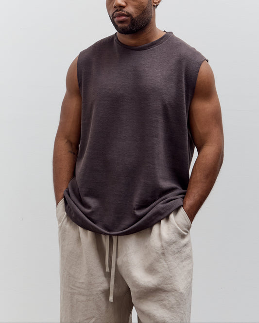 Yoko Sakamoto Sleeveless Top, Brown