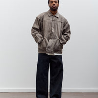 Yoko Sakamoto Pleats Jacket, Mugwort