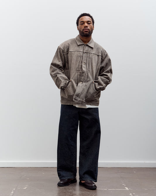 Yoko Sakamoto Pleats Jacket, Mugwort