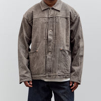 Yoko Sakamoto Pleats Jacket, Mugwort