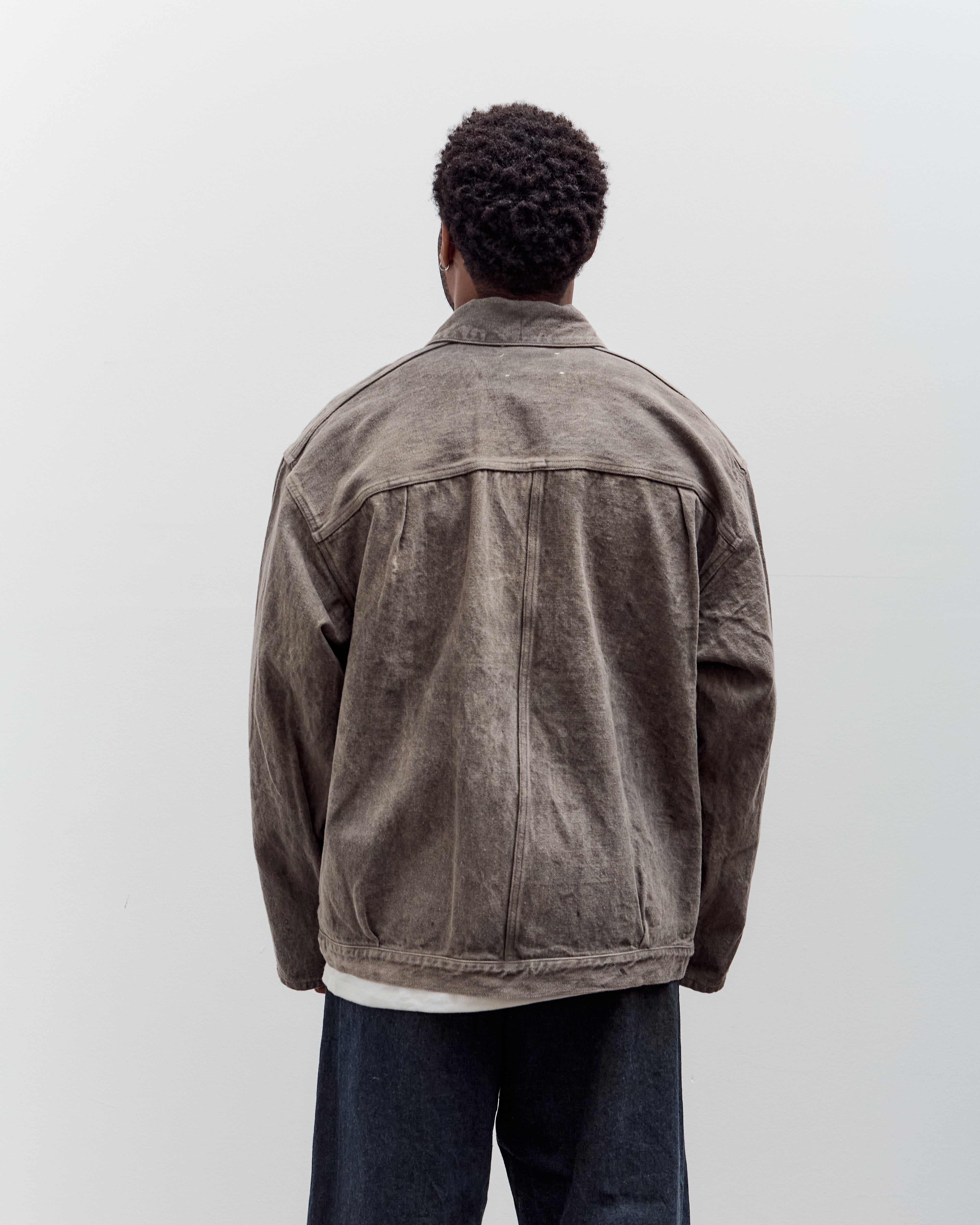 Yoko Sakamoto Pleats Jacket, Mugwort – Glasswing