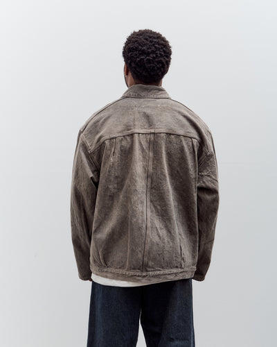 Yoko Sakamoto Pleats Jacket, Mugwort