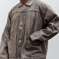 Yoko Sakamoto Pleats Jacket, Mugwort