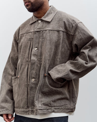 Yoko Sakamoto Pleats Jacket, Mugwort