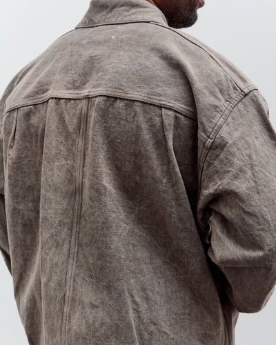 Yoko Sakamoto Pleats Jacket, Mugwort