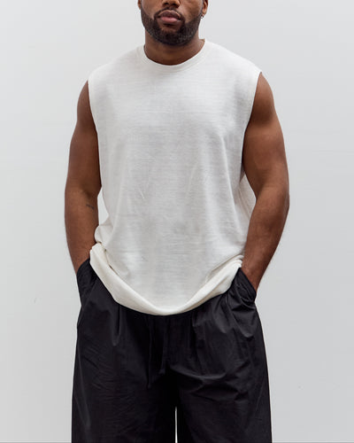 Yoko Sakamoto Sleeveless Top, Ecru