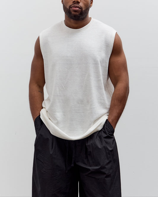 Yoko Sakamoto Sleeveless Top, Ecru