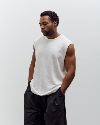 Yoko Sakamoto Sleeveless Top, Ecru